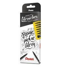 Kompletny zestaw do liternictwa czarny Zestaw-7 PENTEL Pentel Kompletny zestaw do liternictwa czarny Zestaw-7 PENTEL Pentel