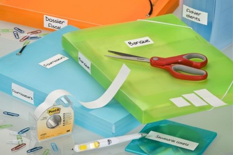 Nożyczki biurowe SCOTCH (1428), 20,5cm, ergonomiczne, czerwono-szare Scotch 3M