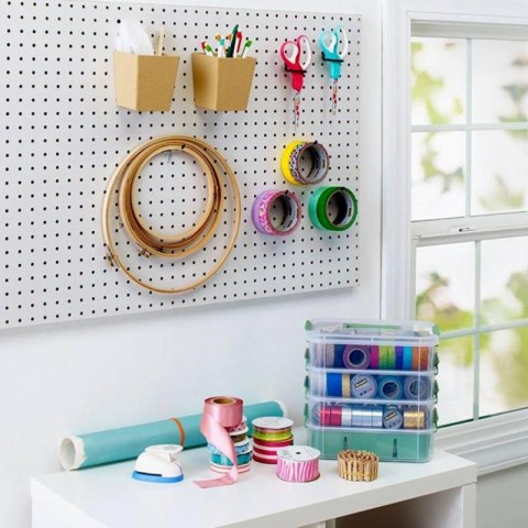 Nożyczki biurowe SCOTCH (1428), 20,5cm, ergonomiczne, czerwono-szare Scotch 3M