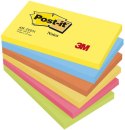 Bloczek samoprzylepny POST-IT_ (655-TFEN), 127x76mm, 6x100 kart., paleta energetyczna Post-It 3M