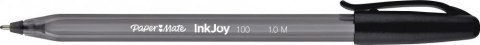 Długopis ze skuwką INKJOY 100 CAP M 1.0mm czarny PAPER MATE S0977410 Paper Mate Długopis ze skuwką INKJOY 100 CAP M 1.0mm czarny PAPER MATE S0977410 Paper Mate