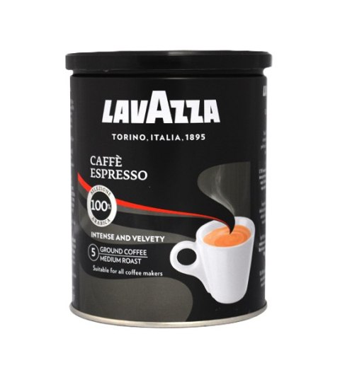 Kawa LAVAZZA ESPRESSO ITALIANO CLASSICO 250g mielona puszka Lavazza Kawa LAVAZZA ESPRESSO ITALIANO CLASSICO 250g mielona puszka Lavazza