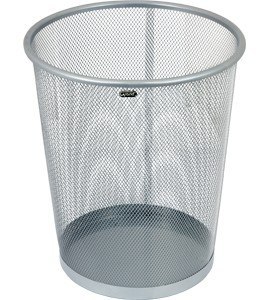 Kosz na papier siatka 12l srebrny GR-020 GRAND 120-1128 Grand Kosz na papier siatka 12l srebrny GR-020 GRAND 120-1128 Grand