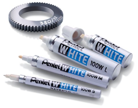Marker olejowy biały biały X100W-L-W PENTEL Pentel Marker olejowy biały biały X100W-L-W PENTEL Pentel