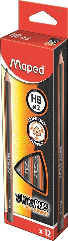 Ołówek BLACKPEPS JUMBO HB 854021 MAPED Maped Ołówek BLACKPEPS JUMBO HB 854021 MAPED Maped