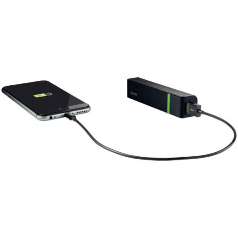 Przenośna_ ładowarka LEITZ Complete 2600 mAh ze złączem USB 63110095 Leitz Przenośna_ ładowarka LEITZ Complete 2600 mAh ze złączem USB 63110095 Leitz