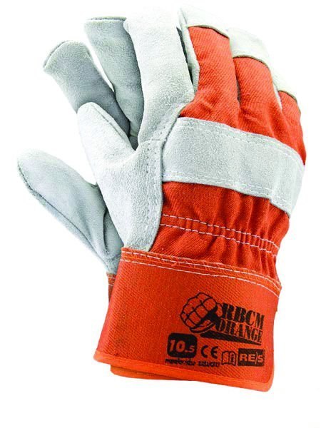 Rękawice skórzane RBCM ORANGE REIS Reis Rękawice skórzane RBCM ORANGE REIS Reis