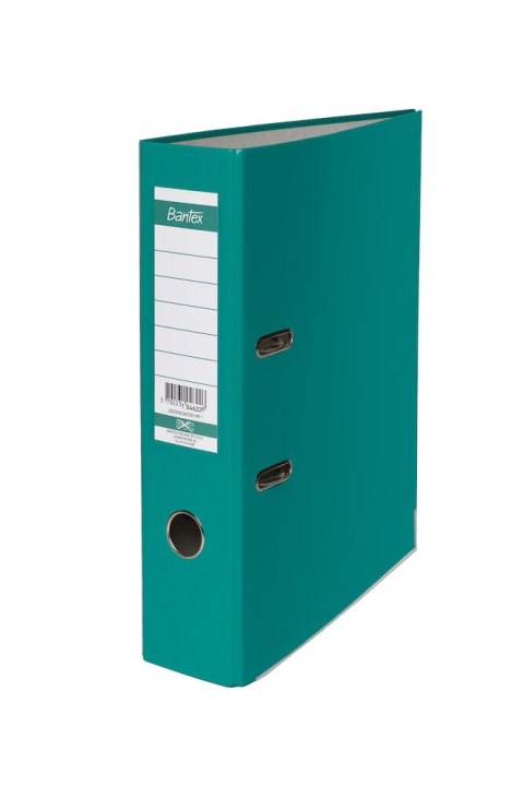 Segregator A4 80mm XXL turkusowy, z szyną BANTEX 100551794 Bantex Segregator A4 80mm XXL turkusowy, z szyną BANTEX 100551794 Bantex