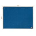 Tablica ogłoszeniowa filcowa Nobo Essence 600x450mm, niebieska 1915201 Nobo