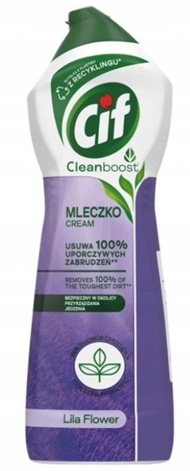CIF Mleczko czyszczące 780ml Lila Flower mikrokryształki 809835 Cif CIF Mleczko czyszczące 780ml Lila Flower mikrokryształki 809835 Cif