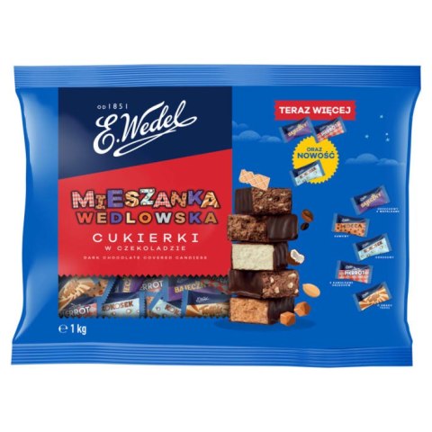 Cukierki WEDEL MIESZANKA WEDLOWSKA CLASSIC 1kg Wedel Cukierki WEDEL MIESZANKA WEDLOWSKA CLASSIC 1kg Wedel