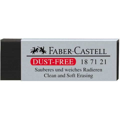 Gumka DUST-FREE czarna FC187121 FABER CASTLE Faber-Castell Gumka DUST-FREE czarna FC187121 FABER CASTLE Faber-Castell
