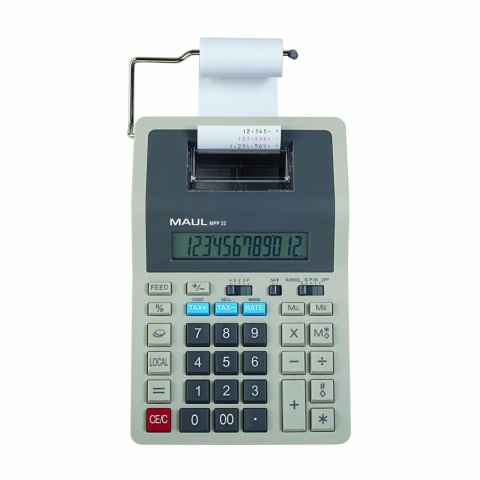 Kalkulator drukujący MPP32, szary MAUL 72720/84 ML Maul Kalkulator drukujący MPP32, szary MAUL 72720/84 ML Maul
