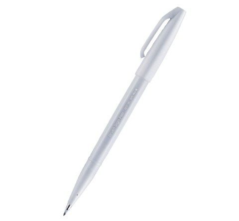 Pisak pędzelkowy do kaligrafii jasnoszary SES15C-N2X PENTEL Pentel Pisak pędzelkowy do kaligrafii jasnoszary SES15C-N2X PENTEL Pentel