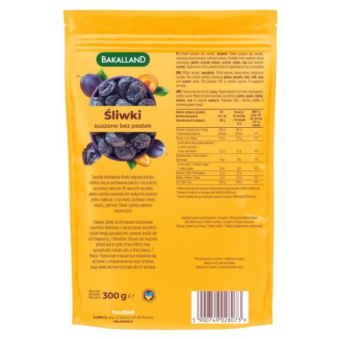Śliwka suszona 300g BAKALLAND Bakalland Śliwka suszona 300g BAKALLAND Bakalland