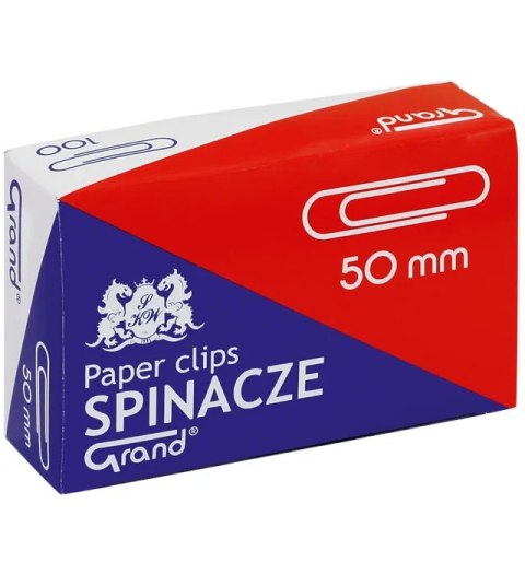 Spinacz okrągły R50 GRAND (1op x 100sztuk) 110-1383 Grand Spinacz okrągły R50 GRAND (1op x 100sztuk) 110-1383 Grand