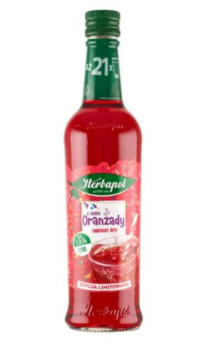 Syrop HERBAPOL Owocowa Spiżarnia Oranżada 420ml Syrop HERBAPOL Owocowa Spiżarnia Oranżada 420ml