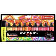Zakreślacz BOSS ARTY 10szt wallet 70/10-1-20 STABILO Stabilo Zakreślacz BOSS ARTY 10szt wallet 70/10-1-20 STABILO Stabilo