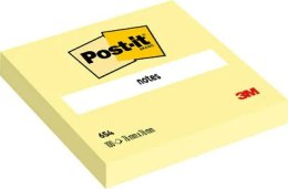 Bloczek samoprzylepny POST-IT (654), 76x76mm, 12x100 kart., żółty Post-It 3M