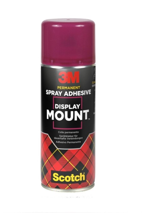 Klej w sprayu 3M Displaymount permanentny, 400ml Scotch 3M Klej w sprayu 3M Displaymount permanentny, 400ml Scotch 3M
