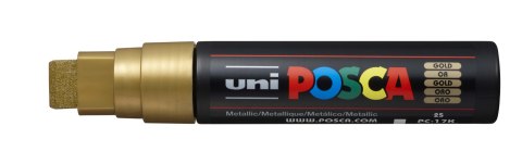 Marker z tuszem pigmentowym PC-17K złoty POSCA UNPC17K/5ZL Posca Marker z tuszem pigmentowym PC-17K złoty POSCA UNPC17K/5ZL Posca