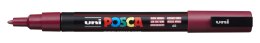 Marker z tuszem pigmentowym PC-3M ciemno-czerwony POSCA UNPC3M/DCCE Posca