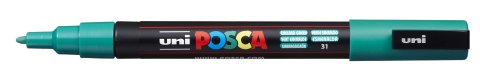 Marker z tuszem pigmentowym PC-3M szmaragdowy POSCA UNPC3M/DSZM Posca Marker z tuszem pigmentowym PC-3M szmaragdowy POSCA UNPC3M/DSZM Posca
