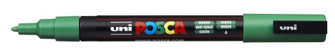 Marker z tuszem pigmentowym PC-3M zielony POSCA UNPC3M/DZI Posca Marker z tuszem pigmentowym PC-3M zielony POSCA UNPC3M/DZI Posca