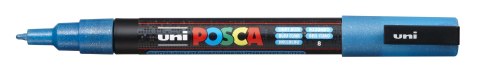 Marker z tuszem pigmentowym PC-3ML brokatowy jasno-niebieski POSCA UNPC3ML/DJNI Posca Marker z tuszem pigmentowym PC-3ML brokatowy jasno-niebieski POSCA UNPC3ML/DJNI Posca