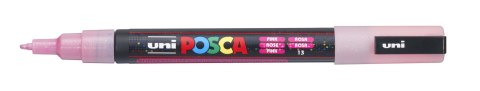Marker z tuszem pigmentowym PC-3ML brokatowy różowy POSCA UNPC3ML/DRO Posca Marker z tuszem pigmentowym PC-3ML brokatowy różowy POSCA UNPC3ML/DRO Posca