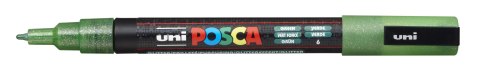 Marker z tuszem pigmentowym PC-3ML brokatowy zielony POSCA UNPC3ML/DZI Posca Marker z tuszem pigmentowym PC-3ML brokatowy zielony POSCA UNPC3ML/DZI Posca