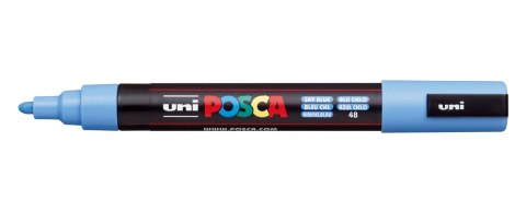 Marker z tuszem pigmentowym PC-5M błękitny POSCA UNPC5M/DBL Posca Marker z tuszem pigmentowym PC-5M błękitny POSCA UNPC5M/DBL Posca
