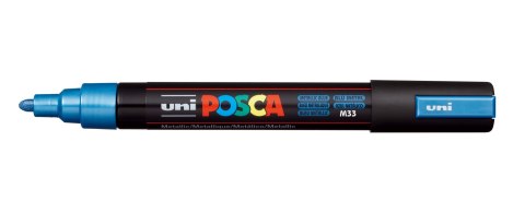 Marker z tuszem pigmentowym PC-5M metalic niebieski POSCA UNPC5M/DMETNI Posca Marker z tuszem pigmentowym PC-5M metalic niebieski POSCA UNPC5M/DMETNI Posca