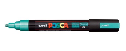 Marker z tuszem pigmentowym PC-5M metalic zielony POSCA UNPC5M/DMETZI Posca Marker z tuszem pigmentowym PC-5M metalic zielony POSCA UNPC5M/DMETZI Posca