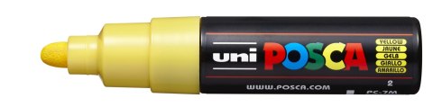 Marker z tuszem pigmentowym PC-7M żółty POSCA UNPC7M/6ZO Posca Marker z tuszem pigmentowym PC-7M żółty POSCA UNPC7M/6ZO Posca