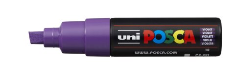 Marker z tuszem pigmentowym PC-8K fioletowy POSCA UNPC8K/6FI Posca Marker z tuszem pigmentowym PC-8K fioletowy POSCA UNPC8K/6FI Posca