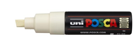 Marker z tuszem pigmentowym PC-8K kość słoniowa POSCA UNPC8K/6KS Posca Marker z tuszem pigmentowym PC-8K kość słoniowa POSCA UNPC8K/6KS Posca