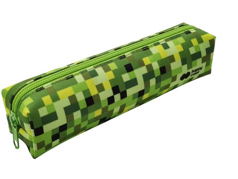 Piórnik saszetka mały prostokątny z 1 zamkiem, PIXI green, Happy Color HA 2212 4510-PI3 Happy Color Piórnik saszetka mały prostokątny z 1 zamkiem, PIXI green, Happy Color HA 2212 4510-PI3 Happy Color