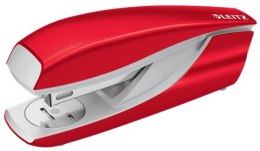 Zszywacz średni metalowy Leitz WOW, czerwony, 10 lat gwarancji, 30 kartek 55021026 Leitz