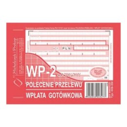 449-5M Polecenie przelewu (1+1), A6 80 kartek, MICHALCZYK&PROKOP Michalczyk i Prokop