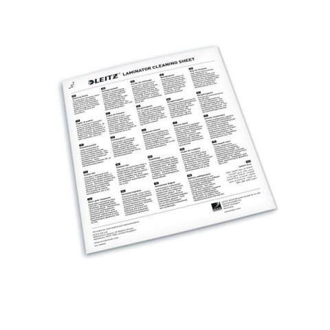 Arkusze czyszczące Leitz do laminatora A3/A4, 5 szt. 72550000 Leitz