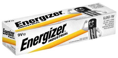 Bateria alkaliczna ENERGIZER INDUSTRIAL 9V (12szt) Energizer Bateria alkaliczna ENERGIZER INDUSTRIAL 9V (12szt) Energizer