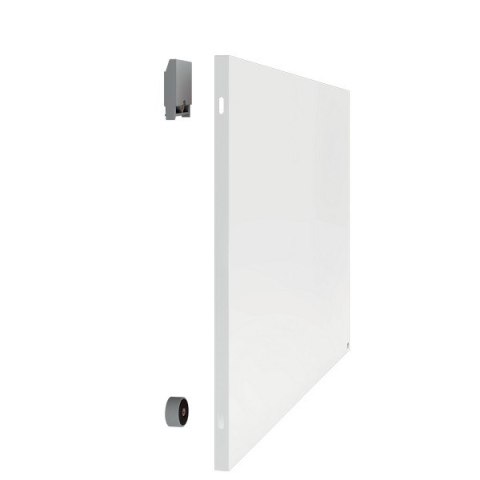 Bezramkowa, magnetyczna tablica suchościeralna Nobo Infinity 900x600mm, biała Kensington