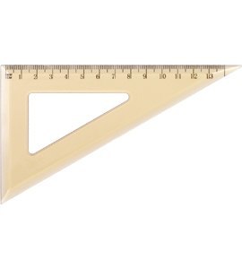 Ekierka szkolna GRAND GR853 60/13cm dymna 130-1502 Grand