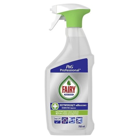 FAIRY środek 2w1 dezynfekujący i odtłuszczający w sprayu 750ml 1001001335 Fairy