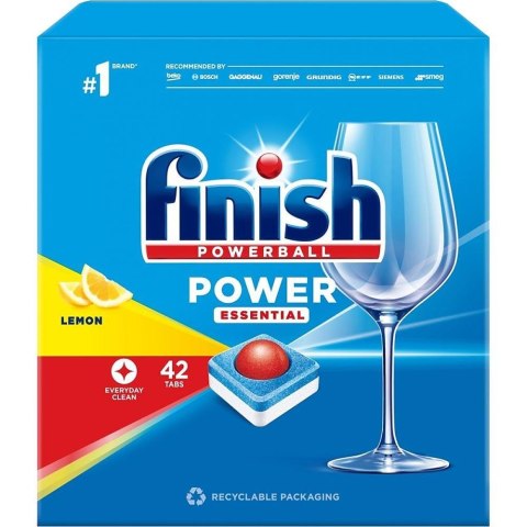 FINISH Tabletki do zmywarki POWER Essential Regularny 42 szt. 11353 Finish FINISH Tabletki do zmywarki POWER Essential Regularny 42 szt. 11353 Finish