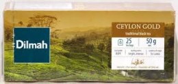 Herbata DILMAH CEYLON GOLD 25szt x2g saszetki czarna Dilmah