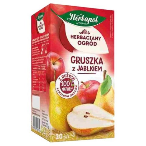 Herbata HERBAPOL HERBACIANY OGRÓD Gruszka z Jabłkiem 20tb Herbapol Herbata HERBAPOL HERBACIANY OGRÓD Gruszka z Jabłkiem 20tb Herbapol