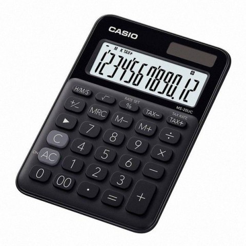 Kalkulator CASIO MS-20UC-BK BOX czarny Casio Kalkulator CASIO MS-20UC-BK BOX czarny Casio