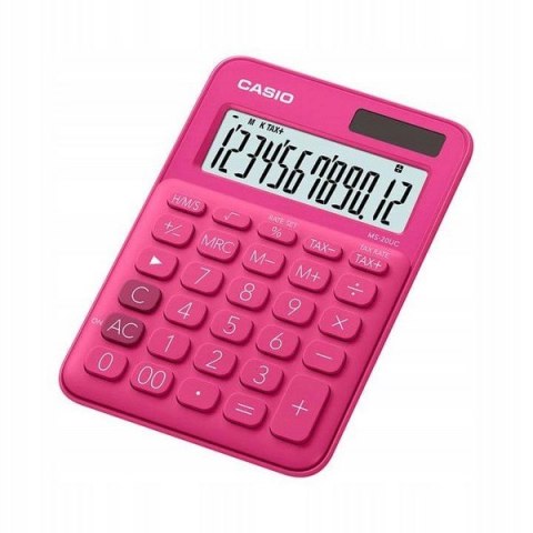 Kalkulator CASIO MS-20UC-RD BOX czerwony Casio Kalkulator CASIO MS-20UC-RD BOX czerwony Casio